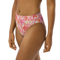 Daisy Pink Recycled Bikini Bottom