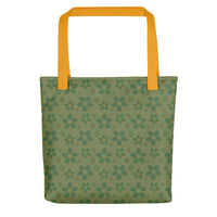 Monochrome Green Tote Bag
