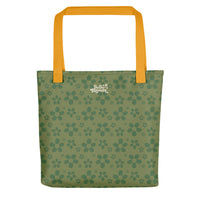 Monochrome Green Tote Bag