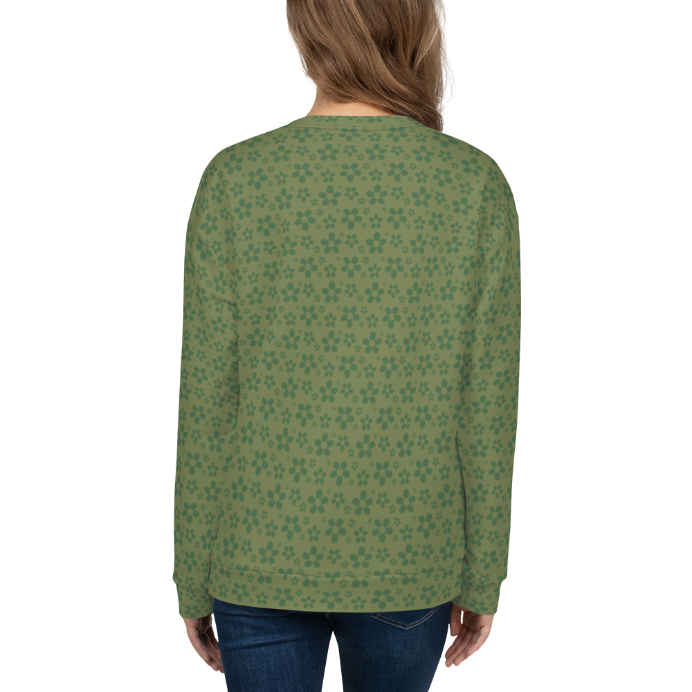 Monochrome Green Unisex Sweatshirt