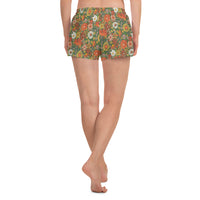 '70s Green Women's Athletic Shorts