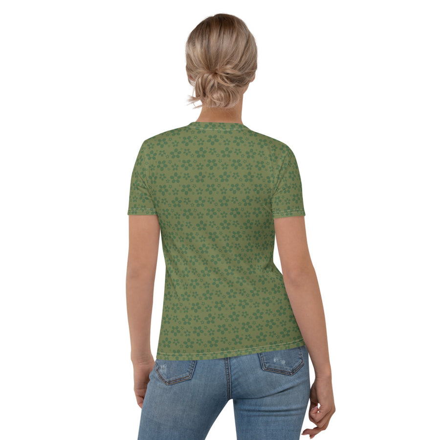 Monochrome Green Women's T-shirt