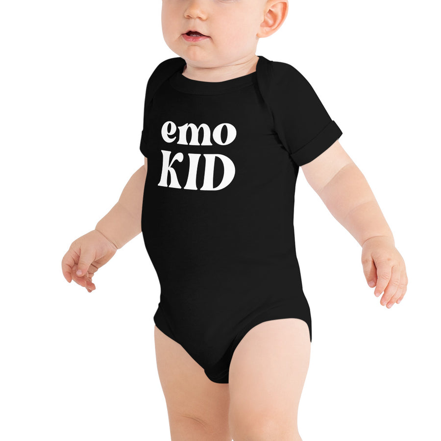 Emo Kid Baby Onesie