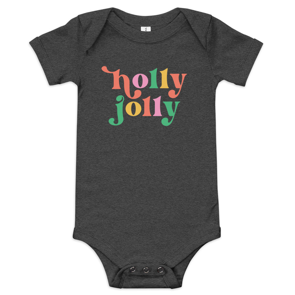 Holly Jolly Baby Onesie