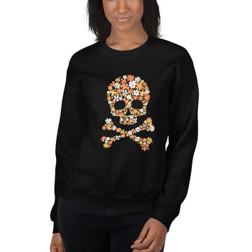 Flower Skull Unisex Sweatshirt