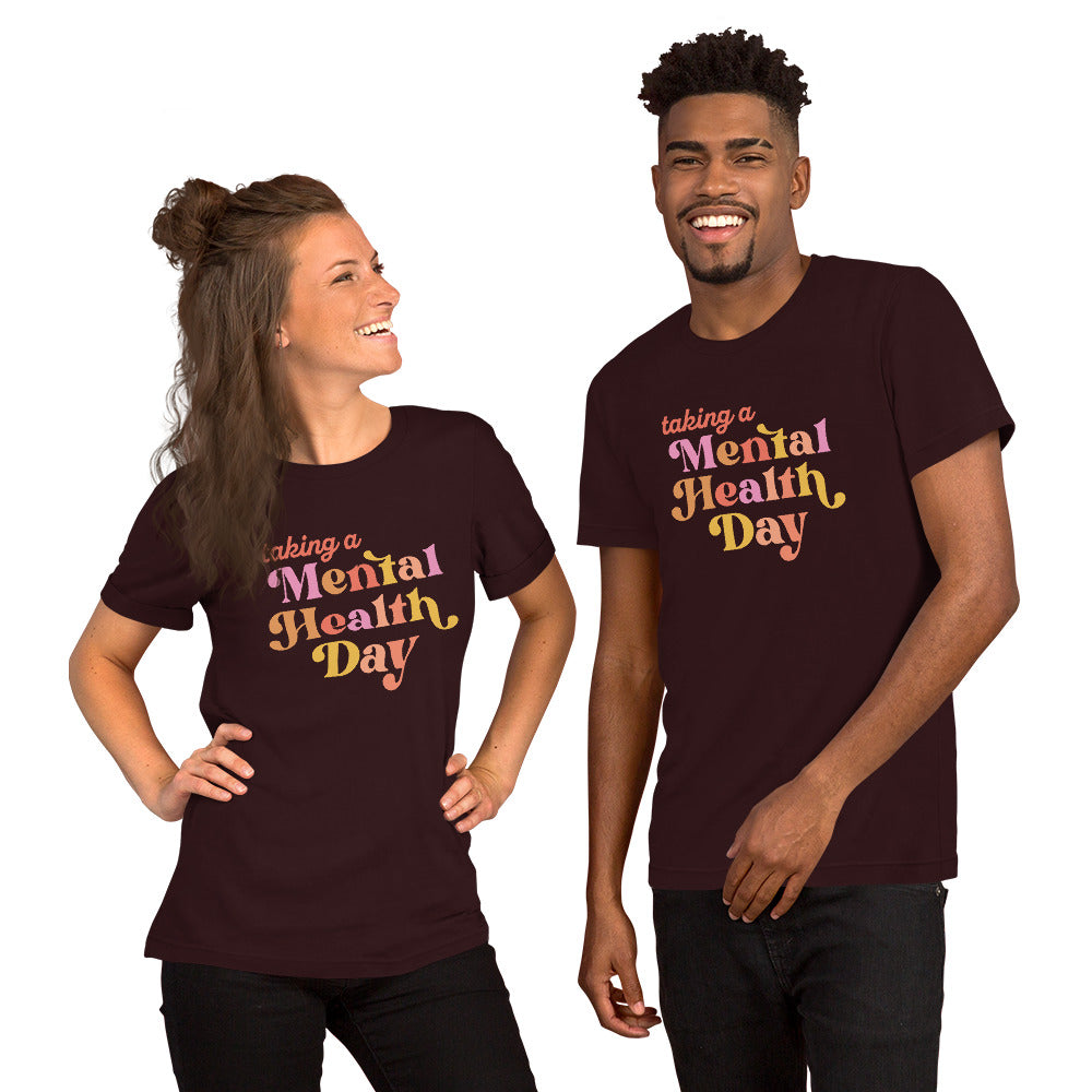 Mental Health Day Short-Sleeve Unisex T-Shirt