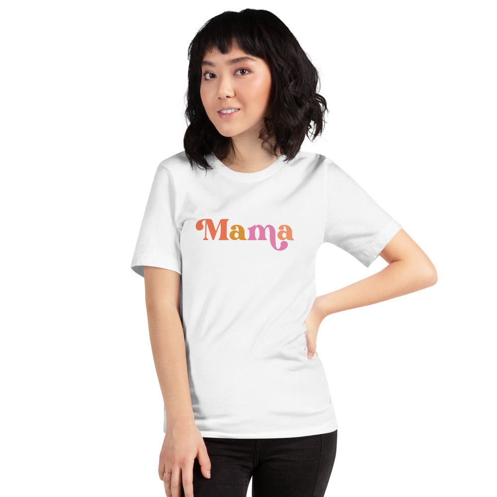 Mama Warm Color Short-Sleeve Unisex T-Shirt
