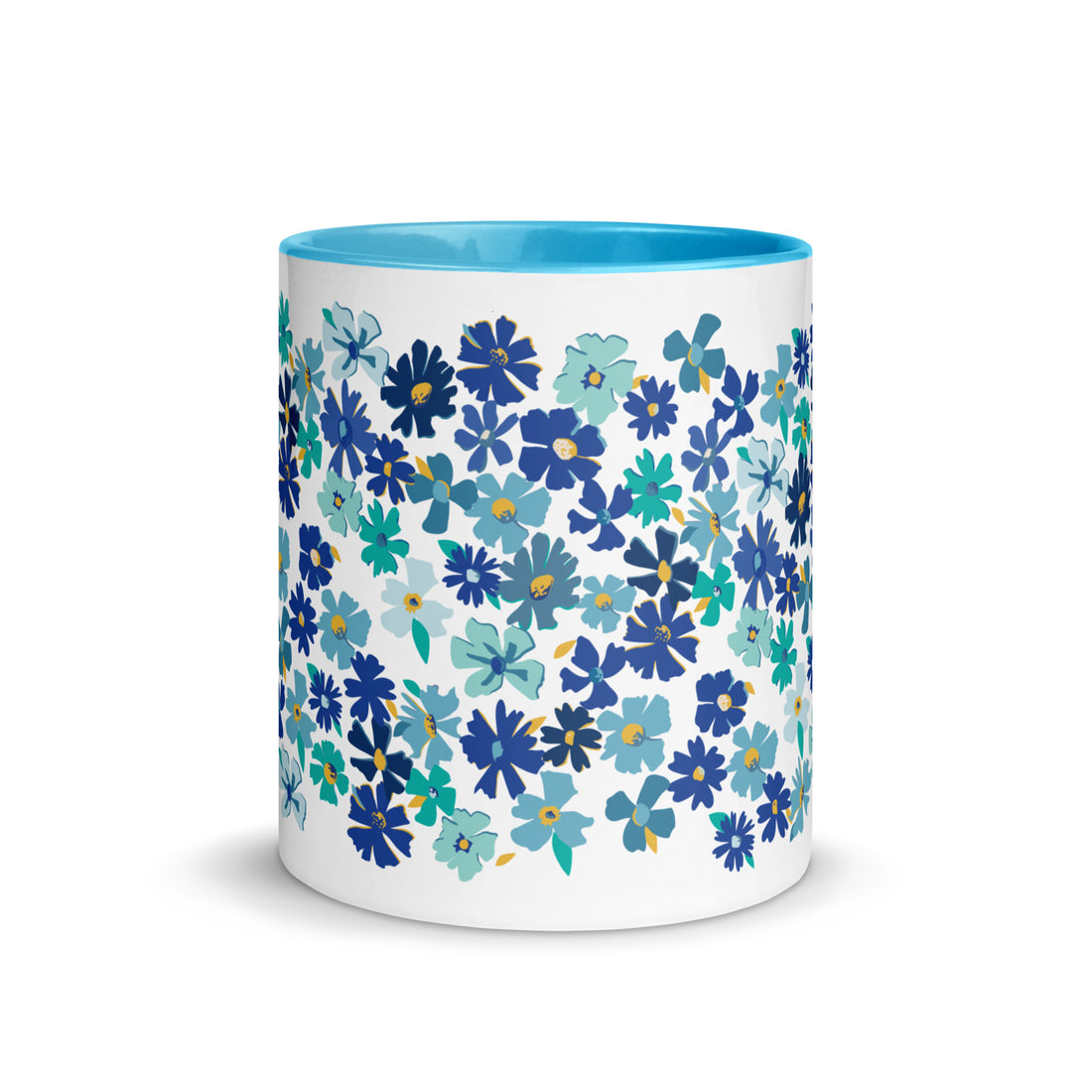Fleur Blue Mug