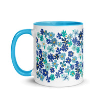 Fleur Blue Mug