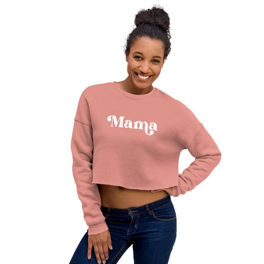 Mama Crop Sweatshirt